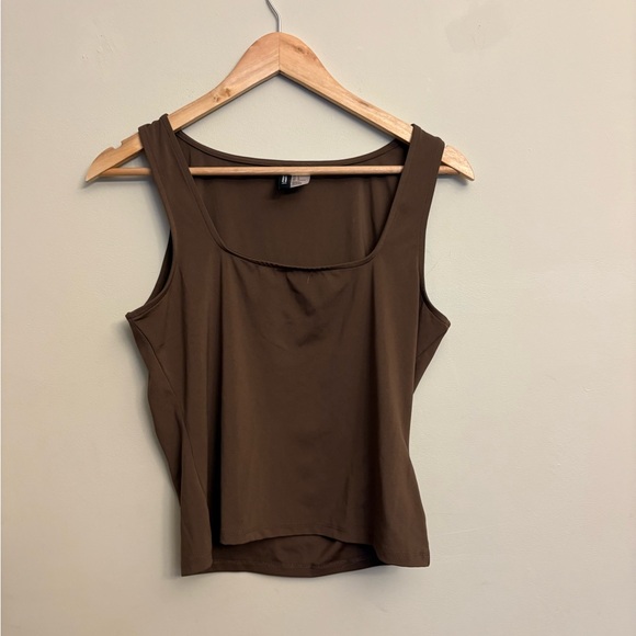 H&M Tops - H&M Chocolate Brown Tank Top